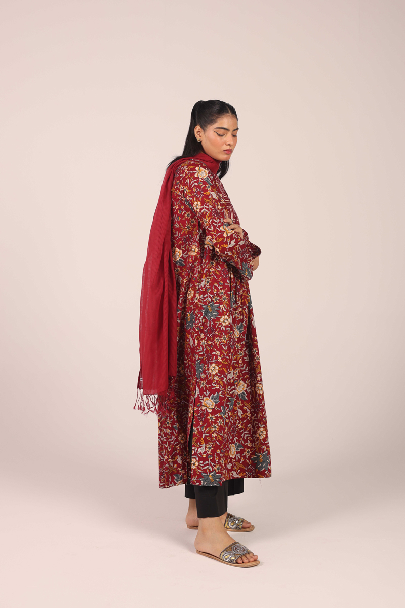 Blooming Bagh Flare Frock