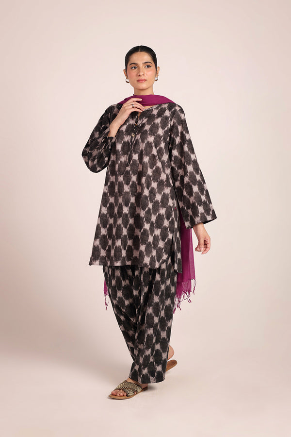 Gota Glint Ikat Duo