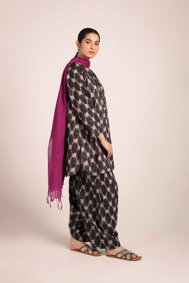 Gota Glint Ikat Duo