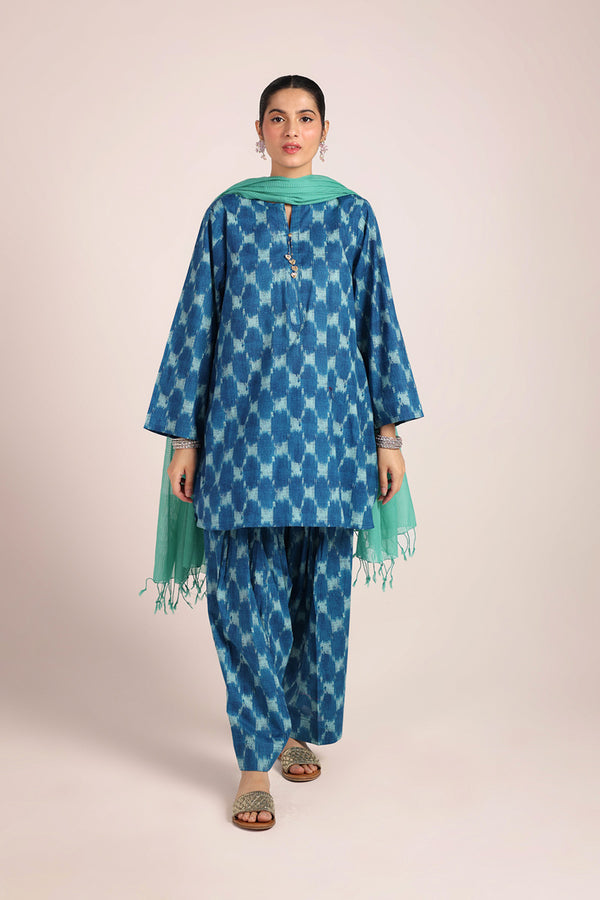 Gota Glint Ikat Duo