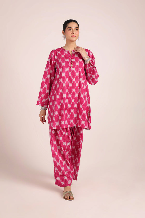 Gota Glint Ikat Duo