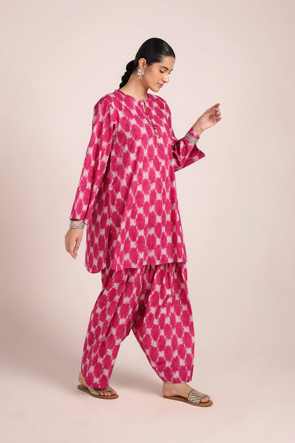 Gota Glint Ikat Duo