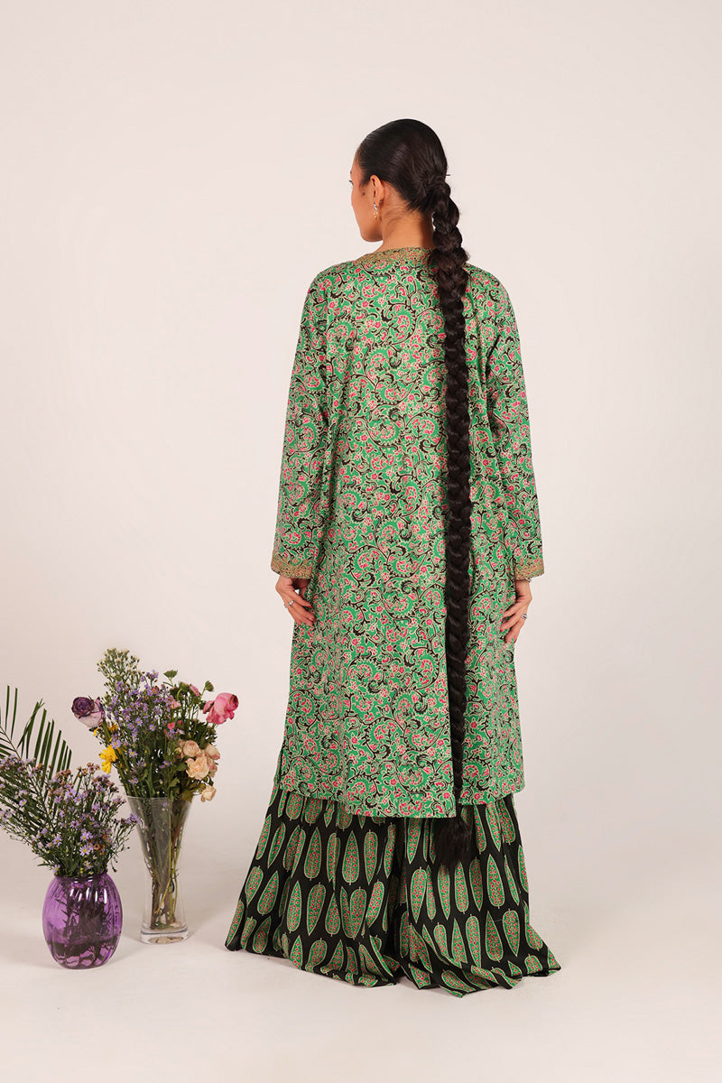 Saru Luxe Thread Gharara Set
