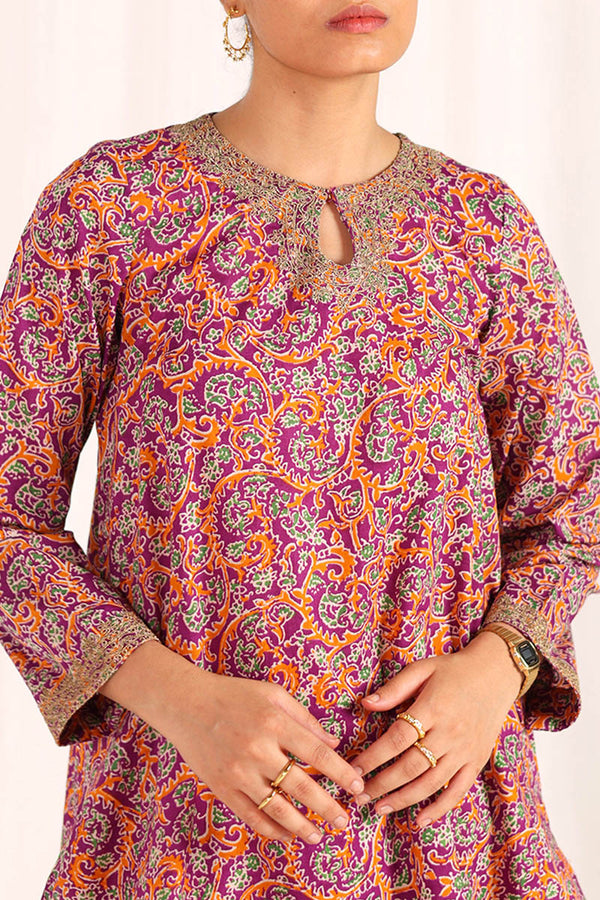 Saru Luxe Thread Gharara Set