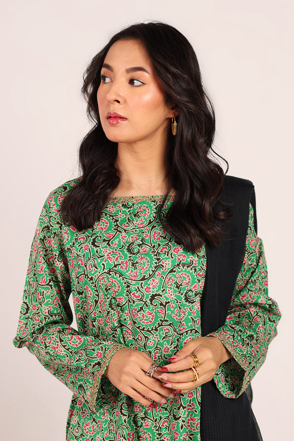 Saru Luxe Thread Gharara Set