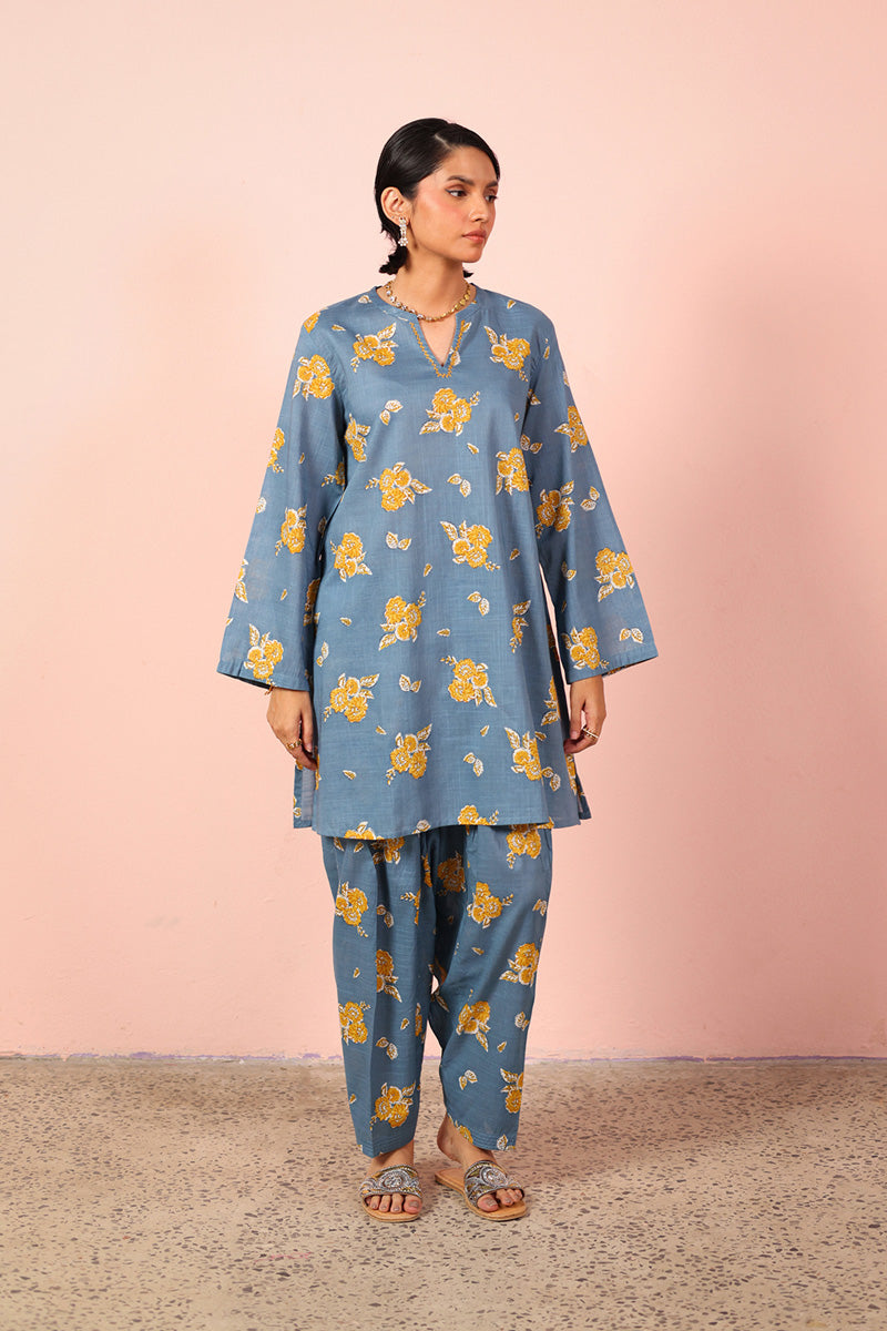 Floral Echoes of Indus Duo
