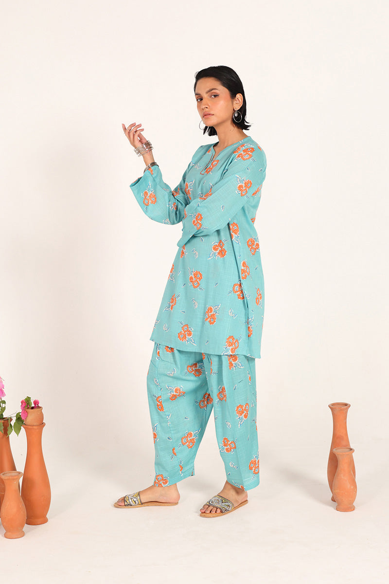 Floral Echoes of Indus Duo
