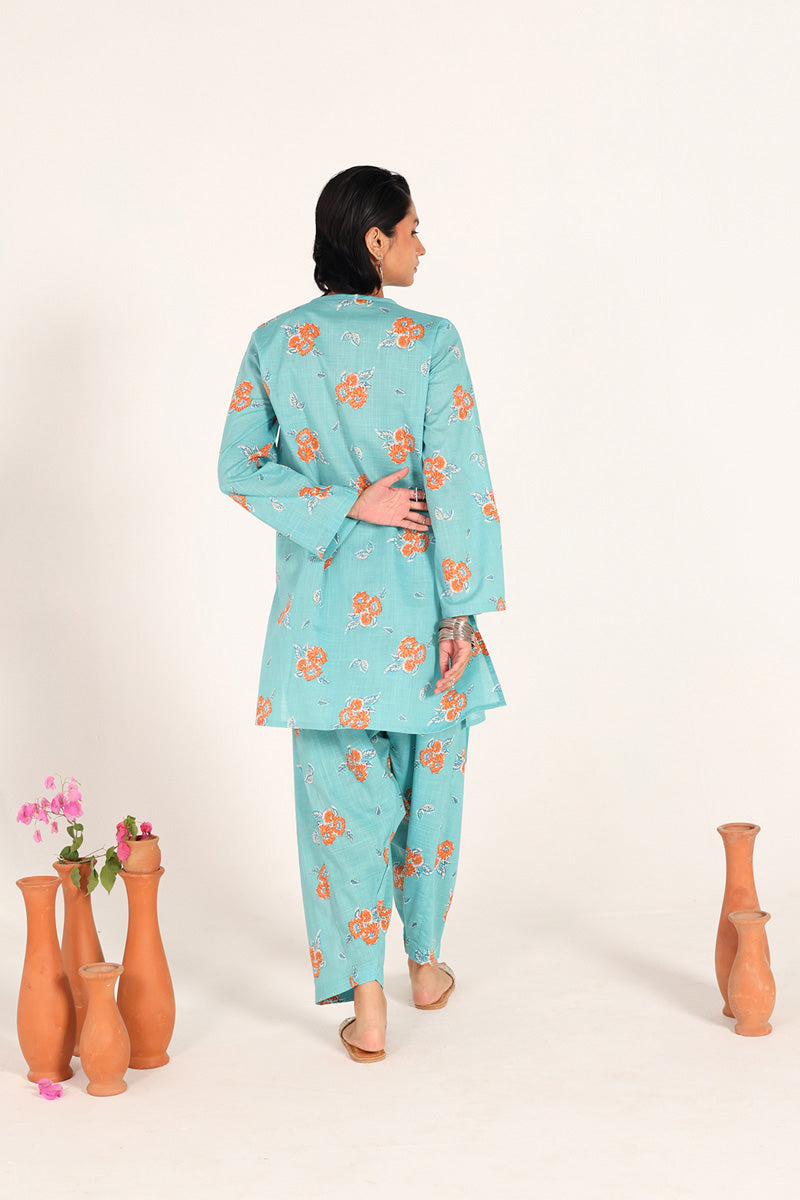 Floral Echoes of Indus Duo