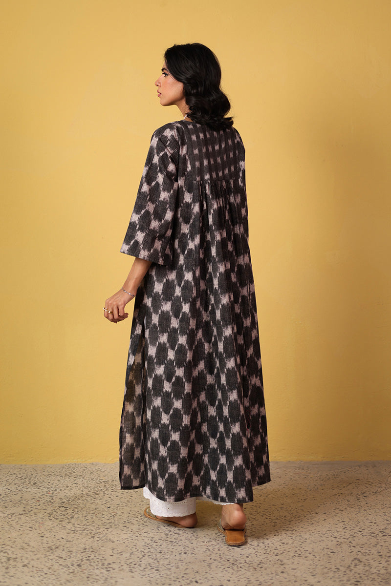 Tassel Twirl Ikkat Kurta