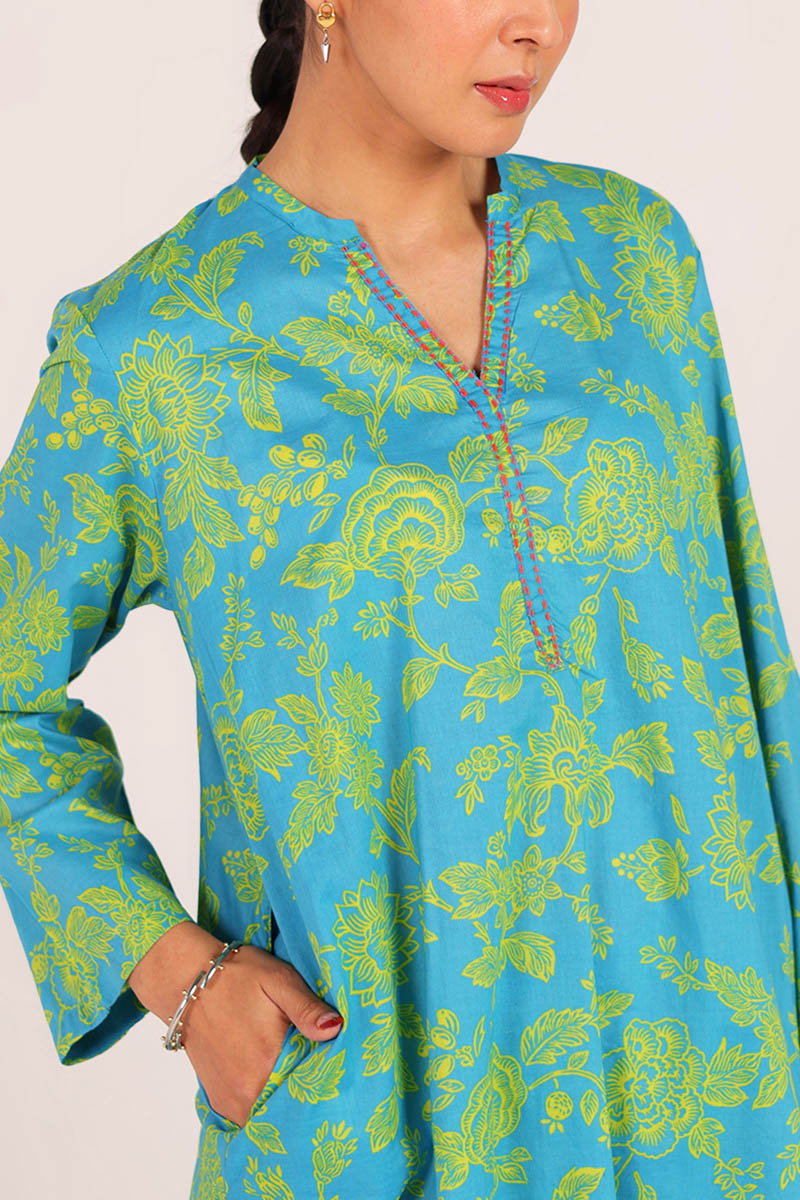 Roshni Bold Bloom Co-Ord Set