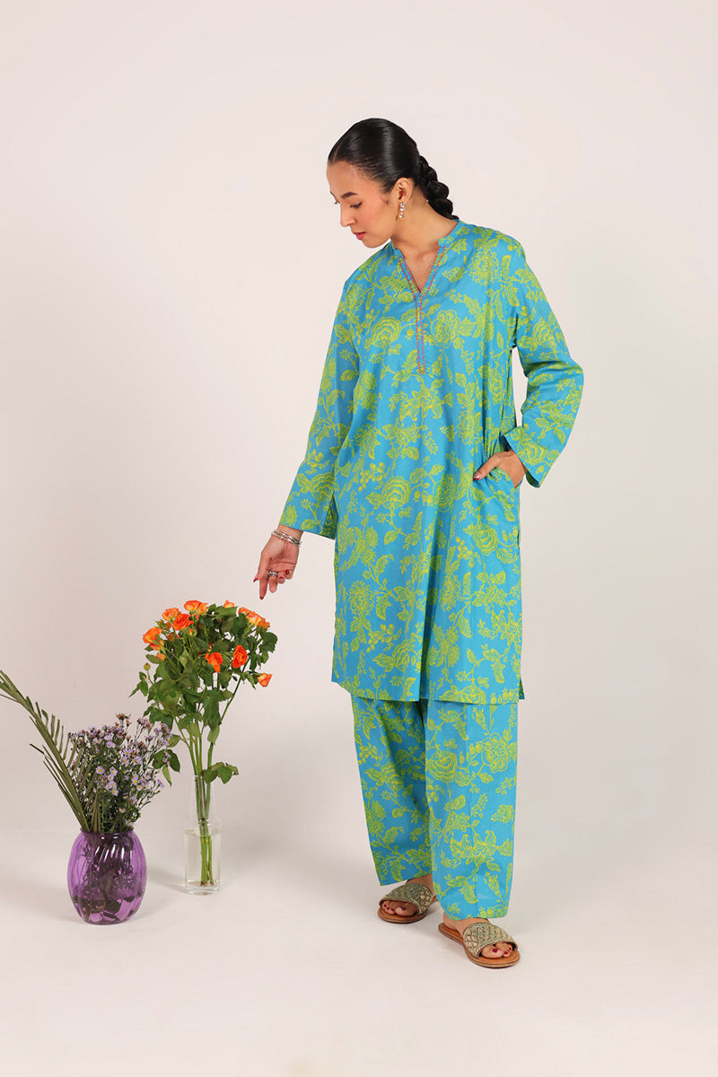 Roshni Bold Bloom Co-Ord Set