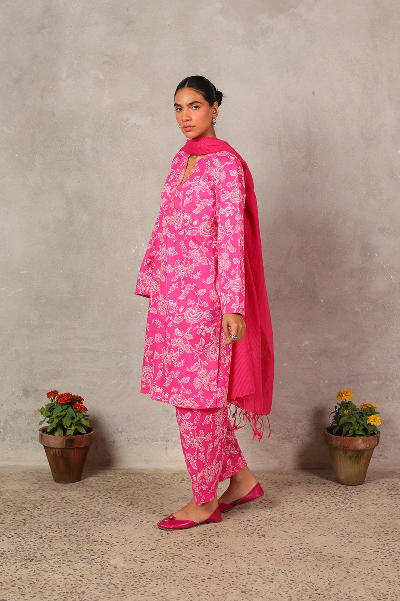 Roshni Bold Bloom Co-Ord Set