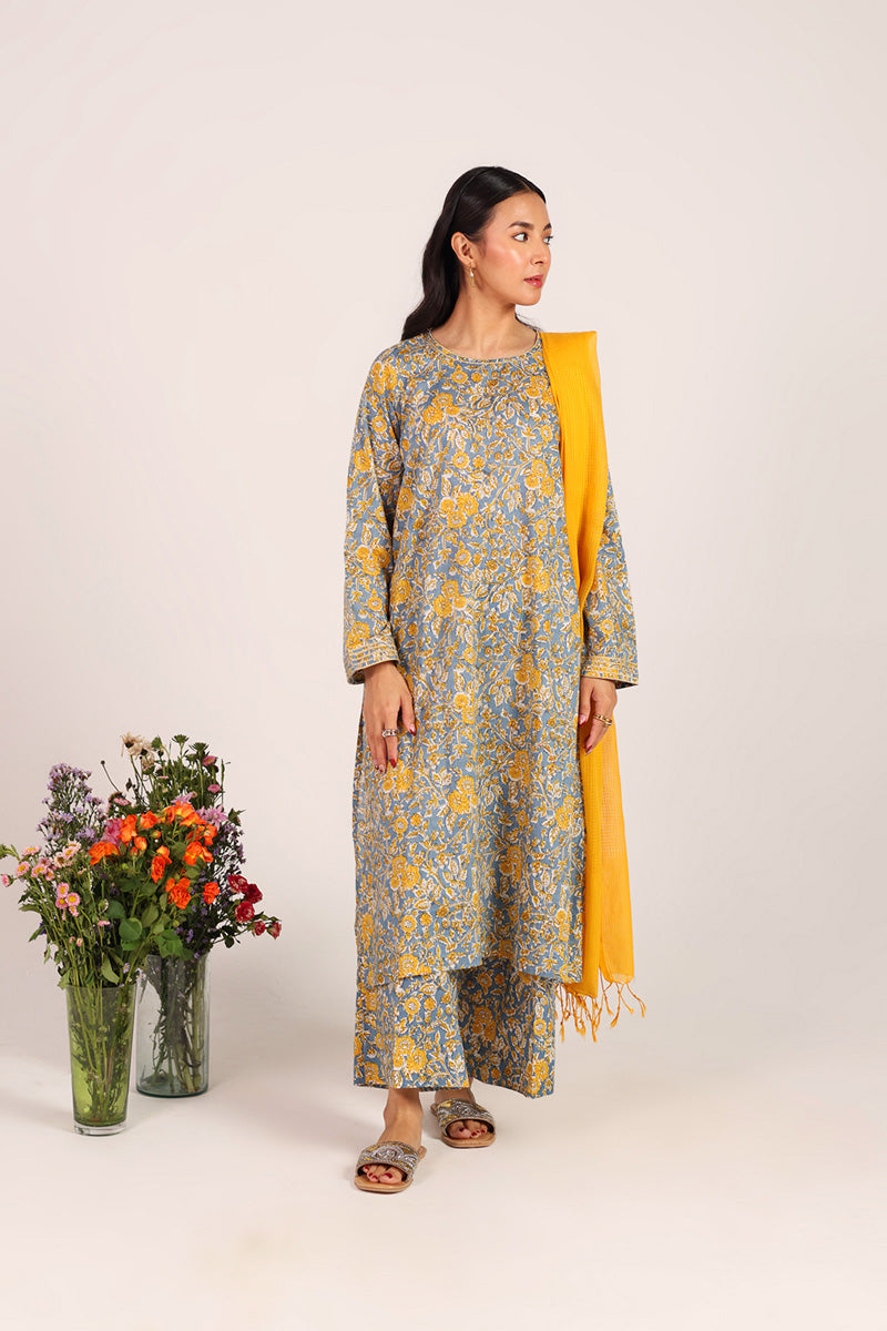 Indus Floral Gleam Duo