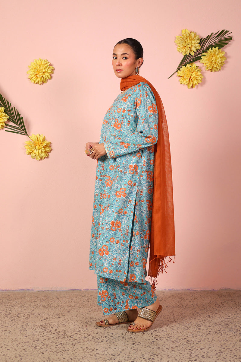 Indus Floral Gleam Duo