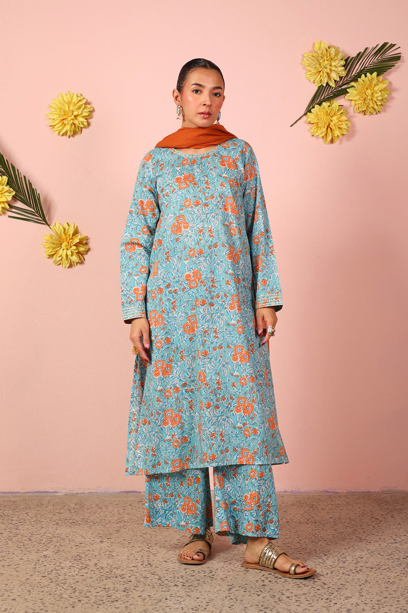 Indus Floral Gleam Duo