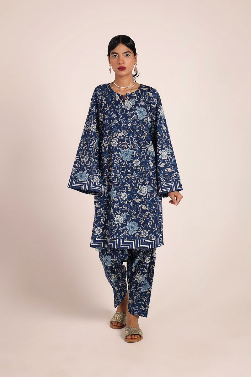 Verdant Blooming Bagh Duo
