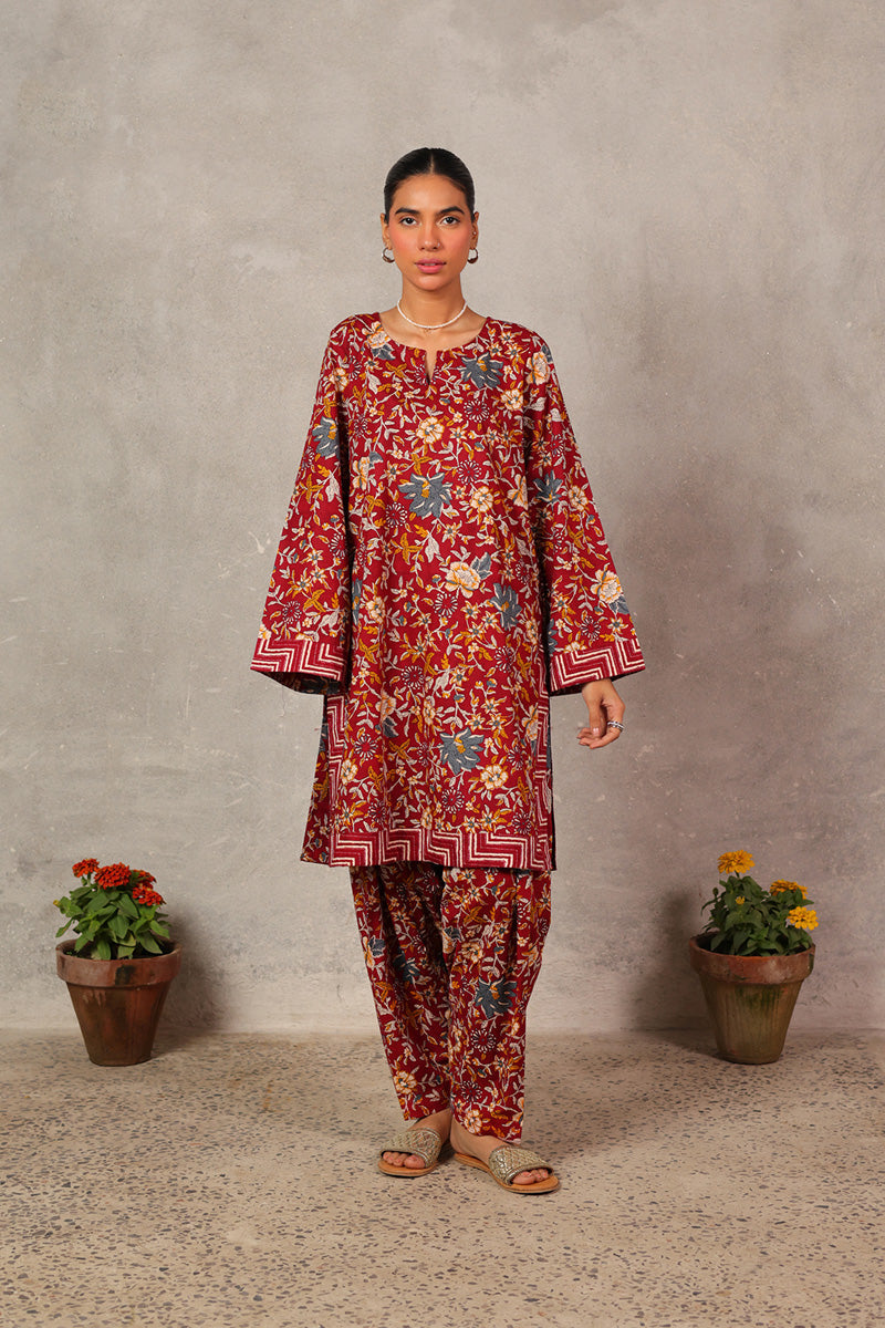 Verdant Blooming Bagh Duo