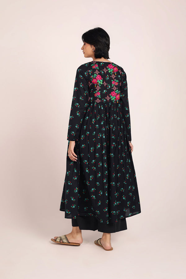 Heart of Balochi Booti Frock