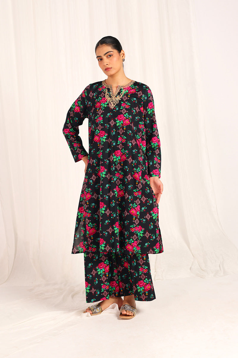 Balochi Booti Golden Thread Duo
