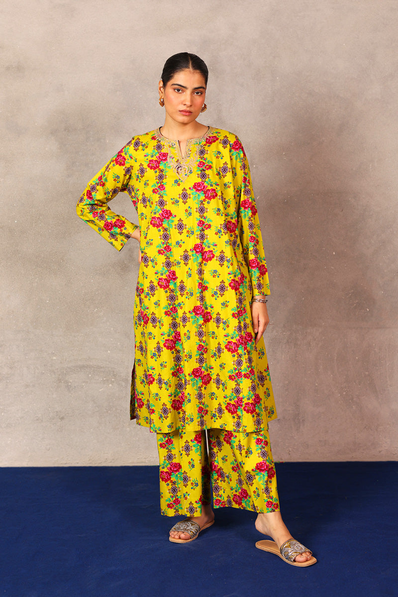 Balochi Booti Golden Thread Duo