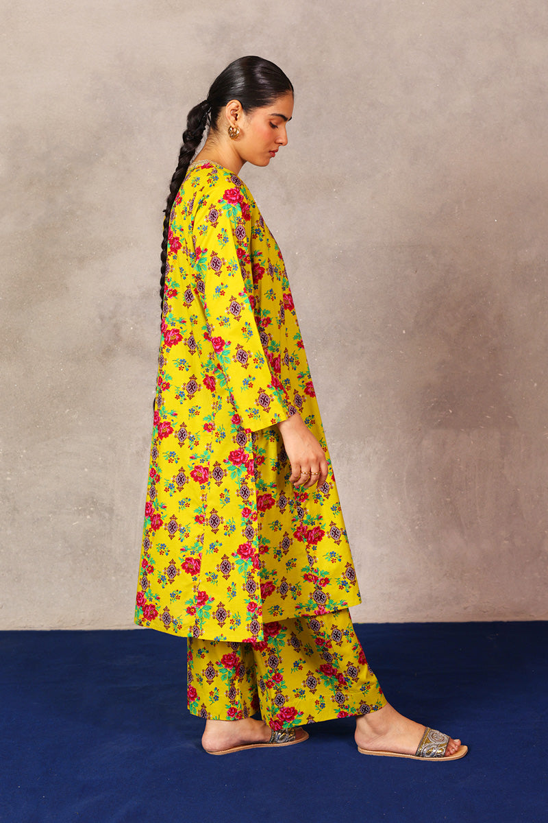 Balochi Booti Golden Thread Duo