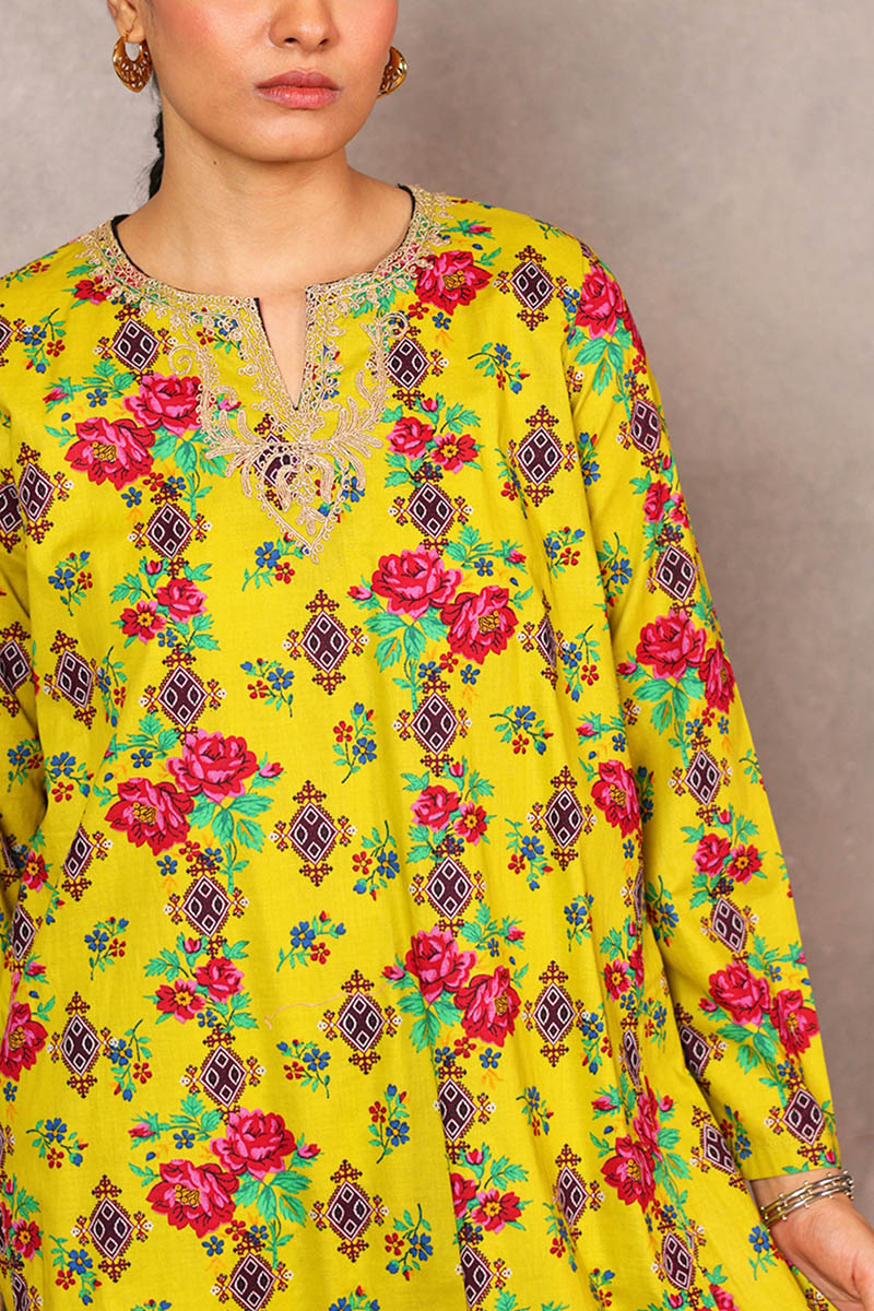 Balochi Booti Golden Thread Duo