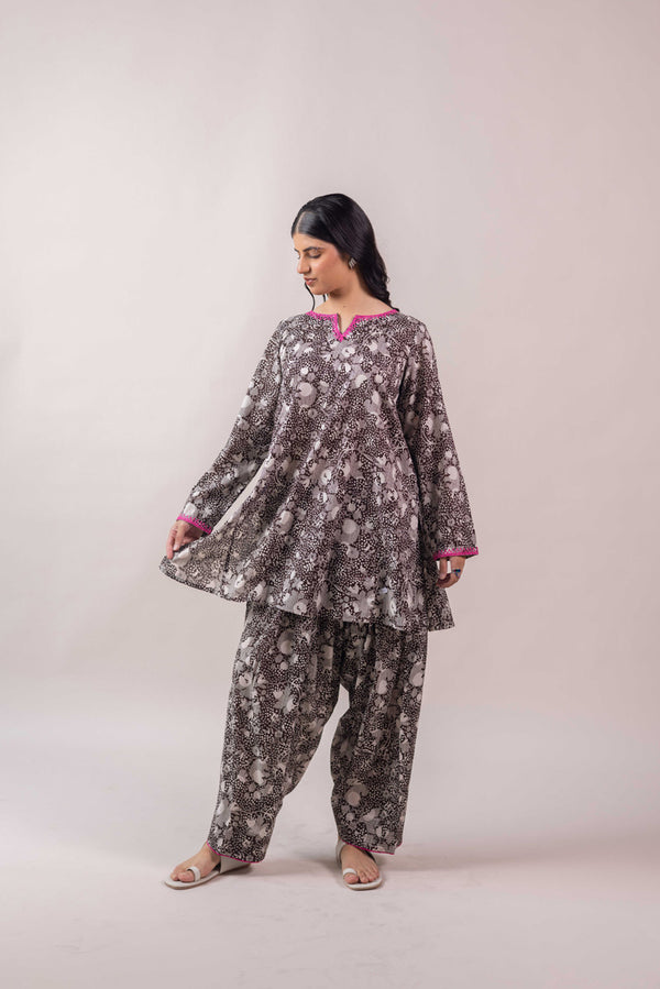 Gul-E-Aqs Printed Dual-Set