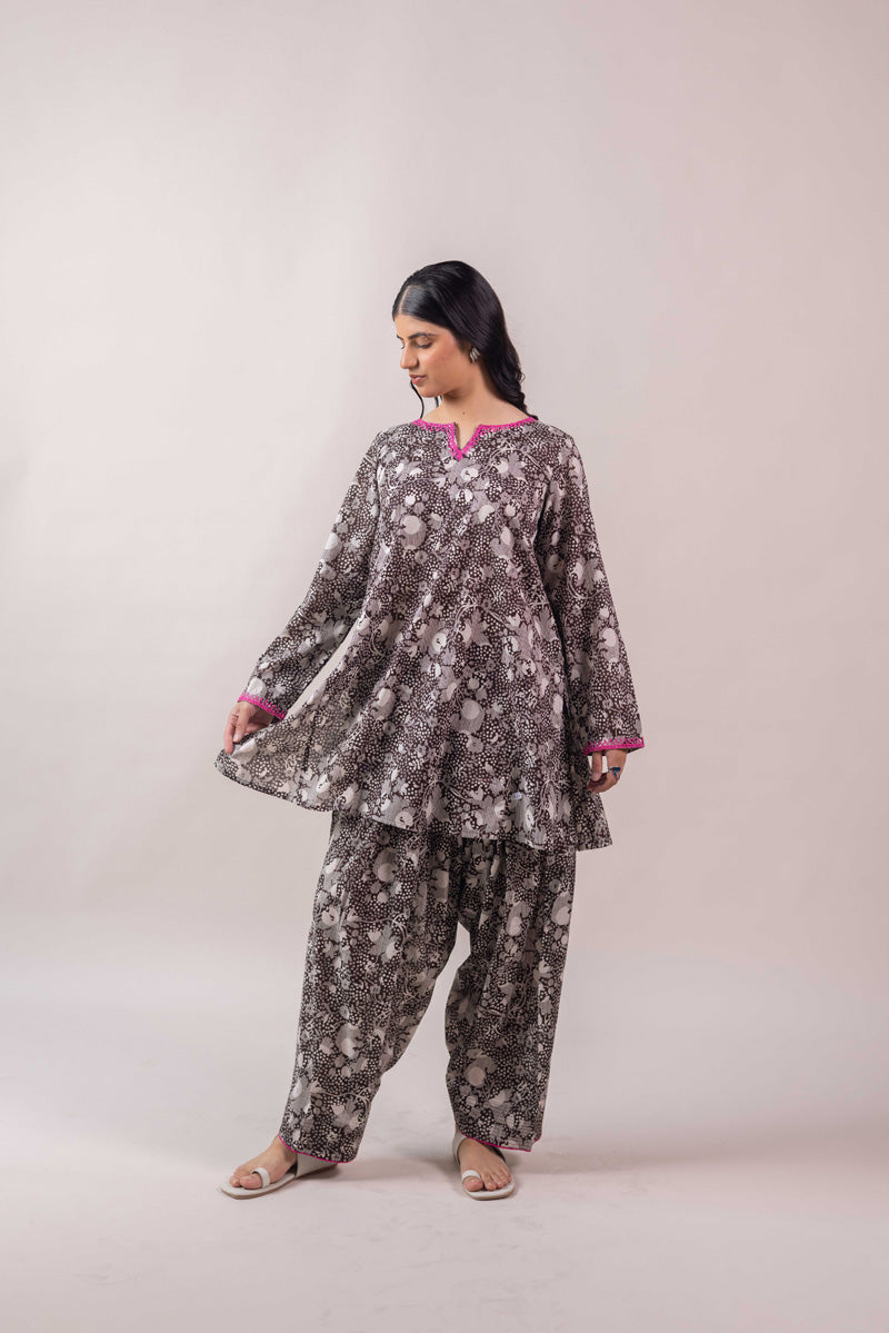 Gul-E-Aqs Printed Dual-Set
