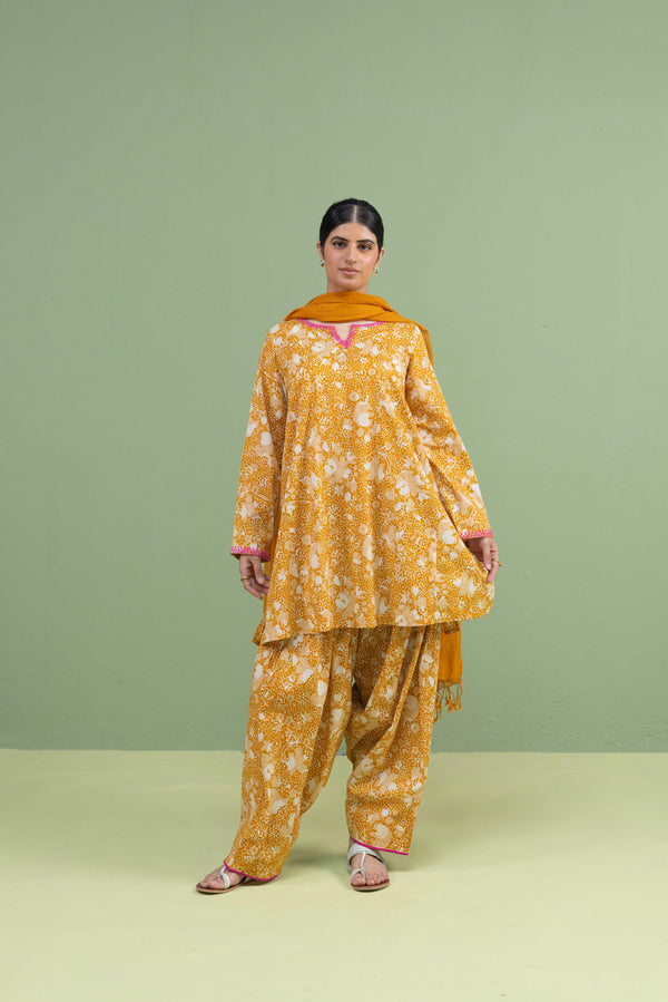 Gul-E-Aqs Printed Dual-Set