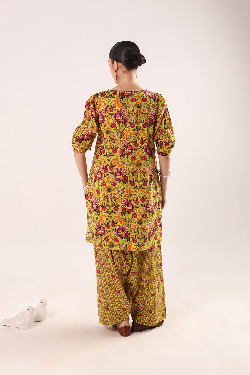 Folk Rooster Dual-Set