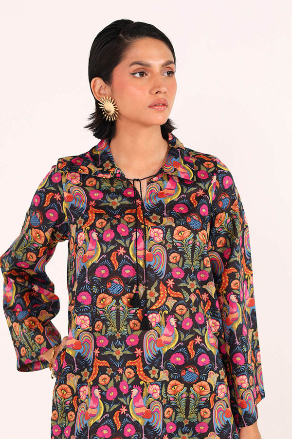 Rooster Folk Flair Co-Ord Set