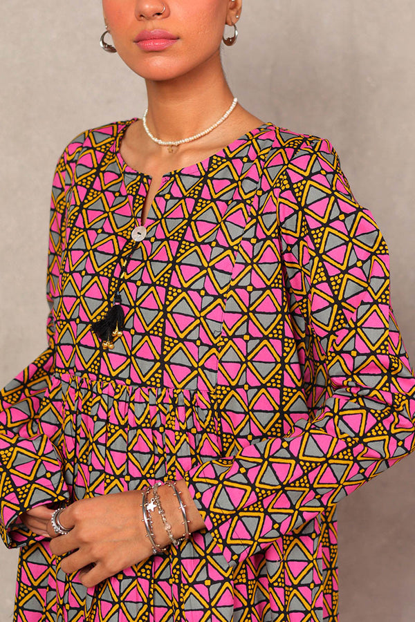 Afrikaans Flare And Flow Frock