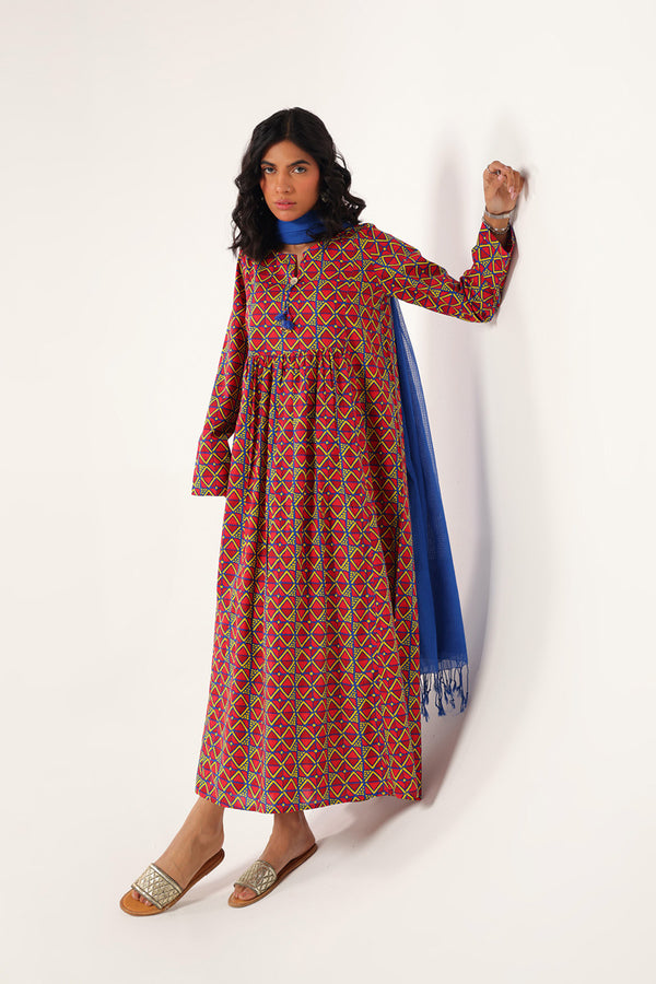 Afrikaans Flare And Flow Frock