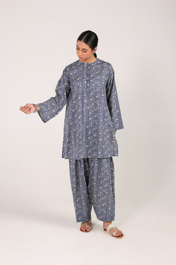 Buttoned Gul E Aqs 2 Piece