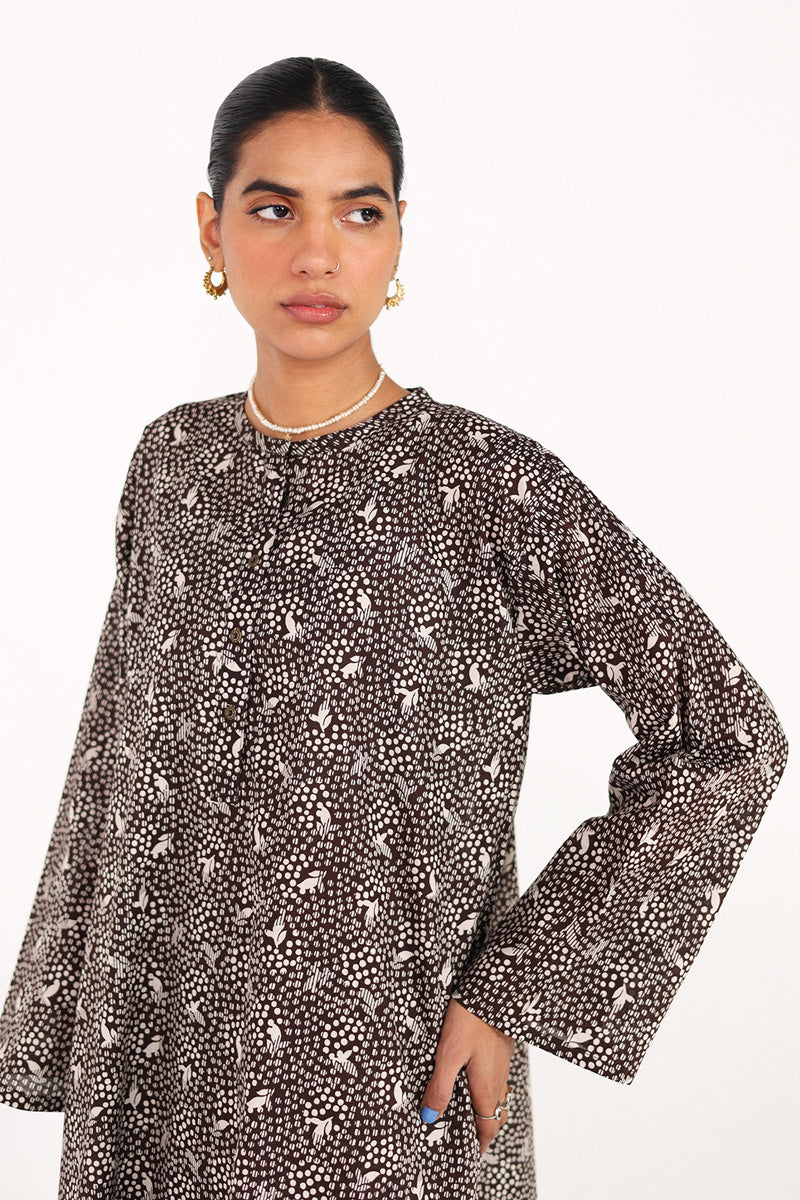 Buttoned Gul E Aqs 2 Piece