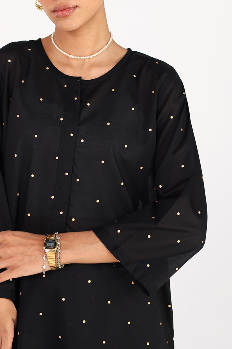Monochrome Gilded Floral Duo