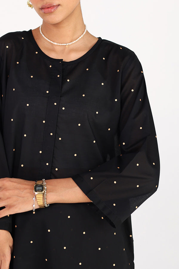Monochrome Gilded Floral Duo