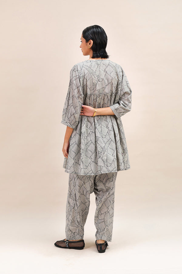 Flared Printed Dual-Set