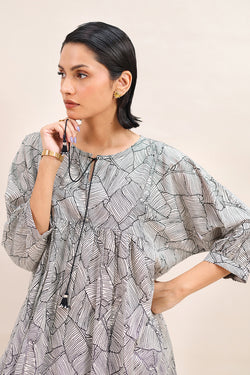 Flared Printed Dual-Set