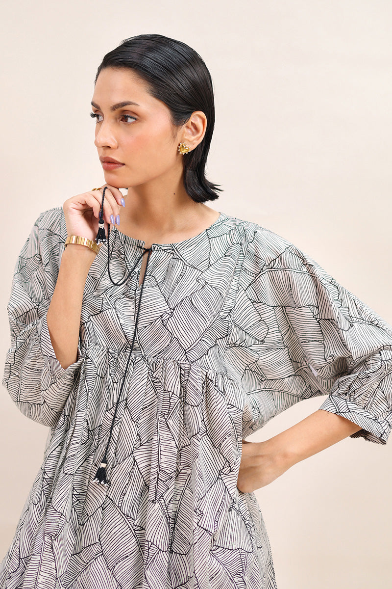 Flared Printed Dual-Set