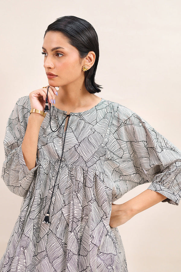 Flared Printed Dual-Set