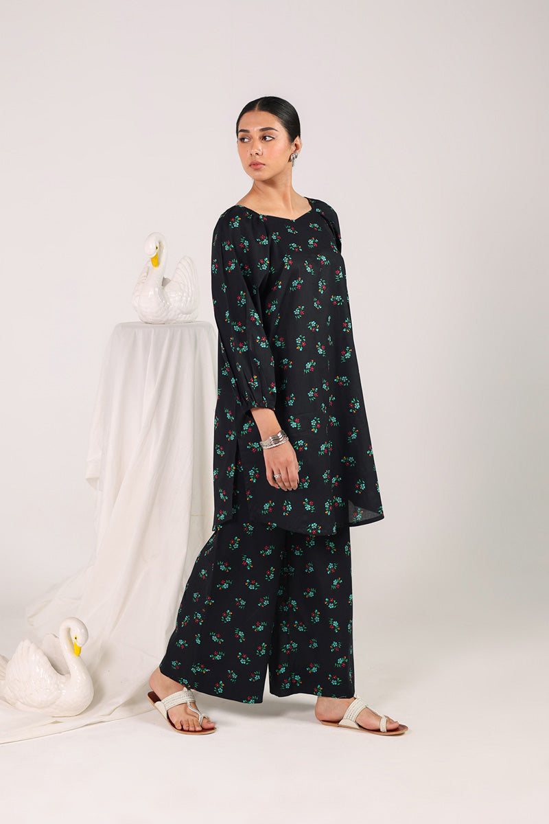 Balochi Booti Spring Veil Ensemble
