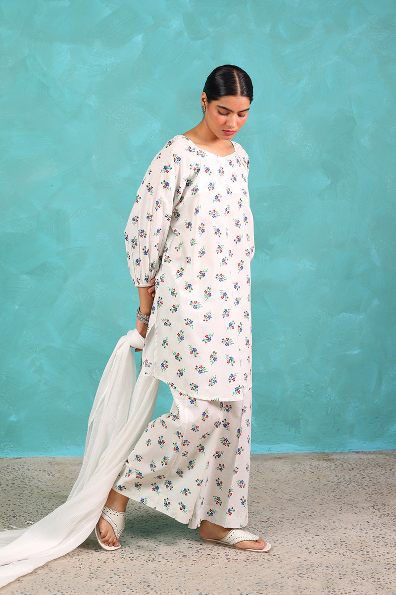 Balochi Booti Spring Veil Ensemble