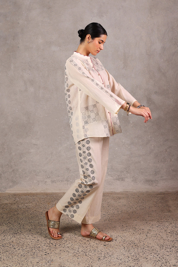 Chambeli Block-Tale Co-Ord Set