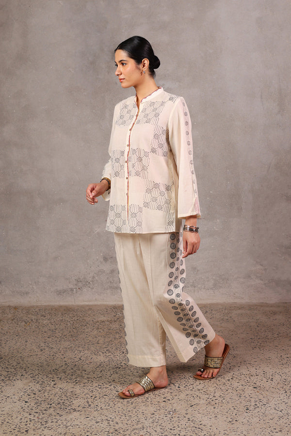 Chambeli Block-Tale Co-Ord Set