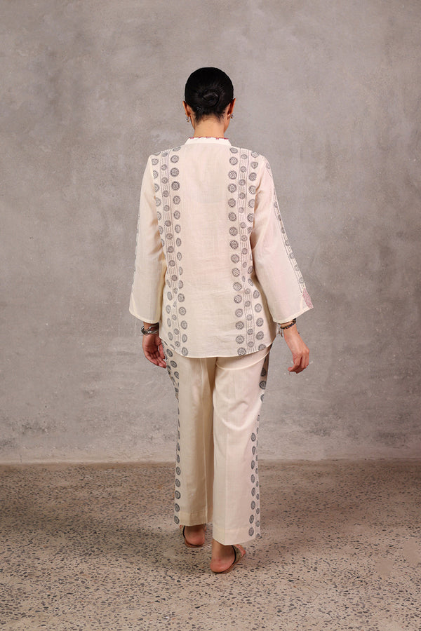 Chambeli Block-Tale Co-Ord Set