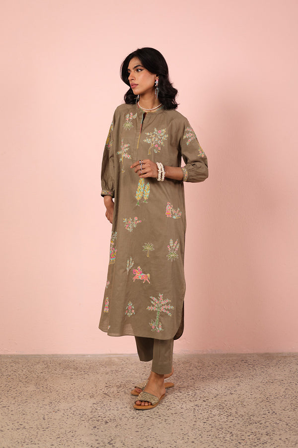Hand Crafted Chamba Rumal Duo