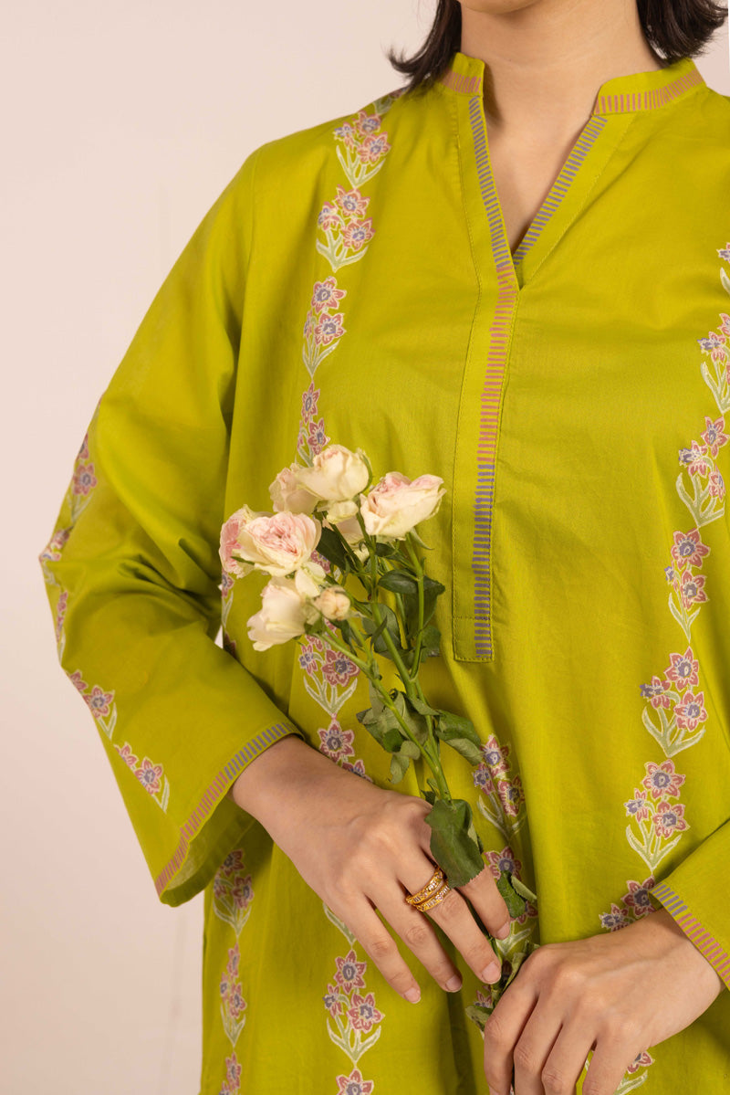 Traditional Block printed Ferozan Duo