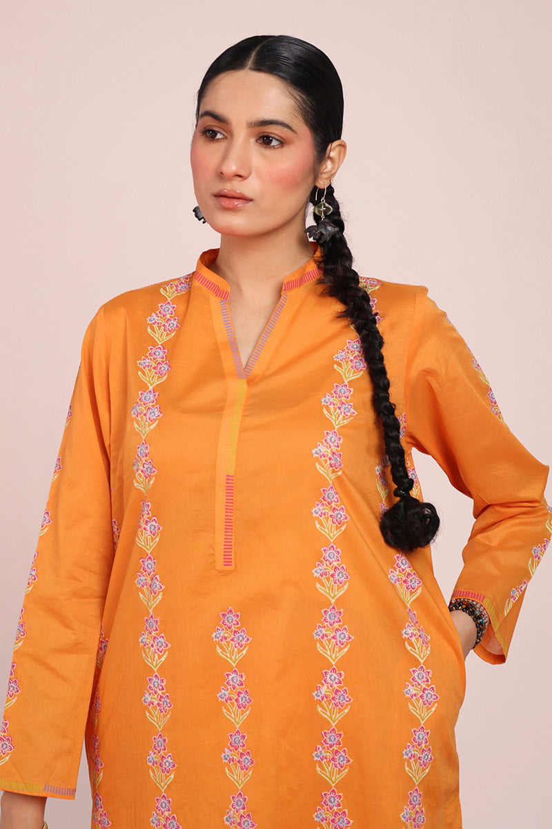 Traditional Block printed Ferozan Duo