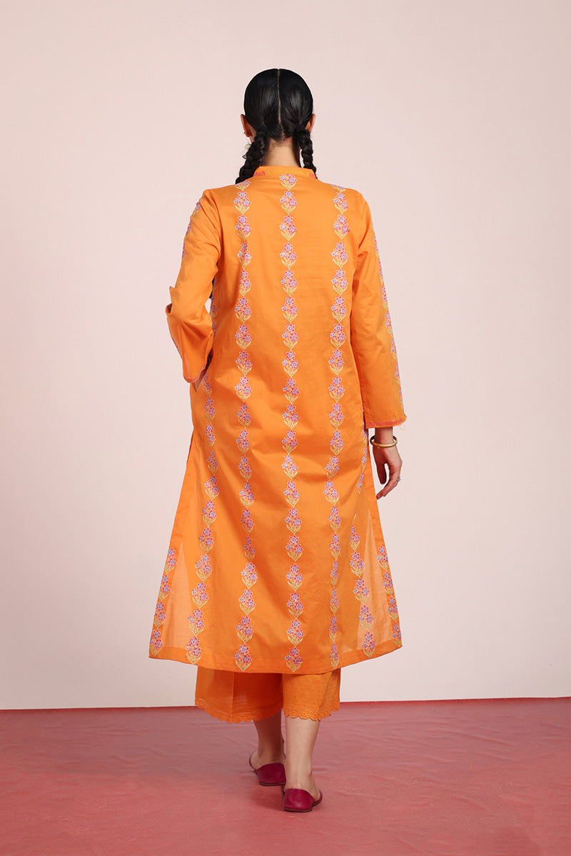 Traditional Block printed Ferozan Duo